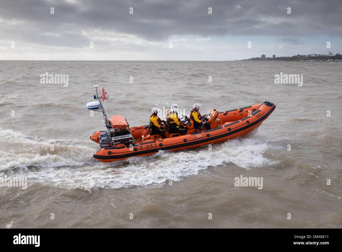 RNLI lifeboats B863, 863, Stock Photo