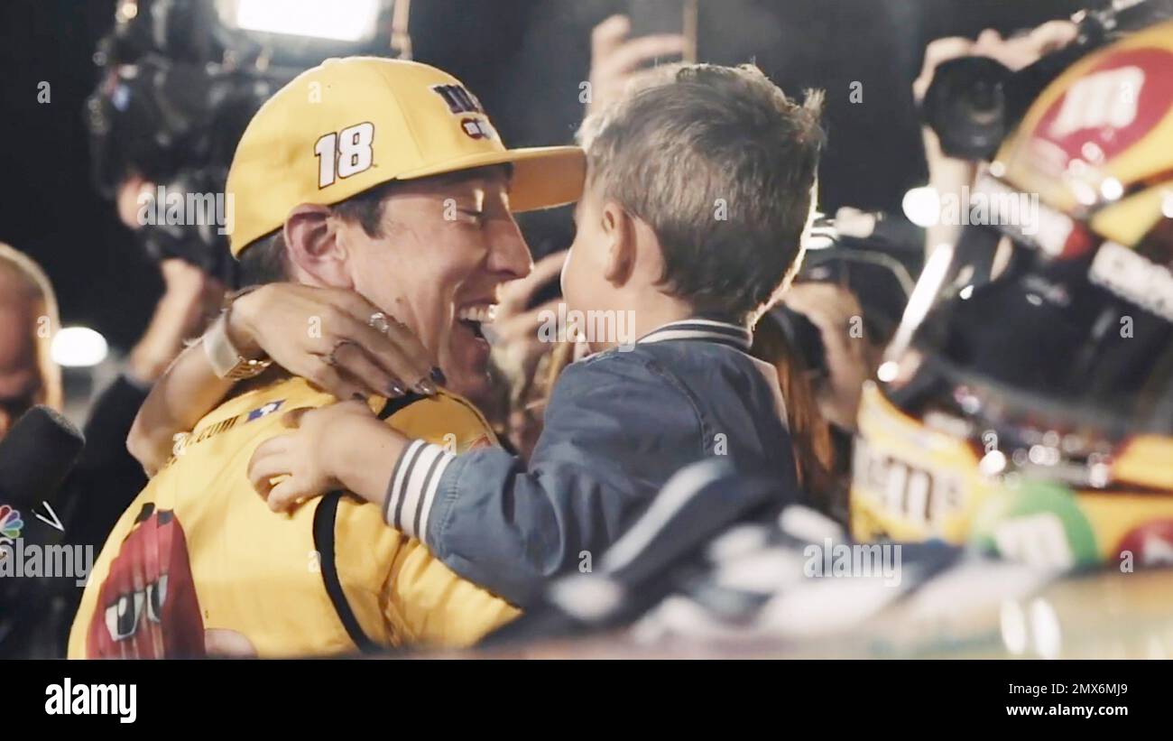 ROWDY, Kyle Busch with son Brexton, 2022. © Amazon Studios / Courtesy