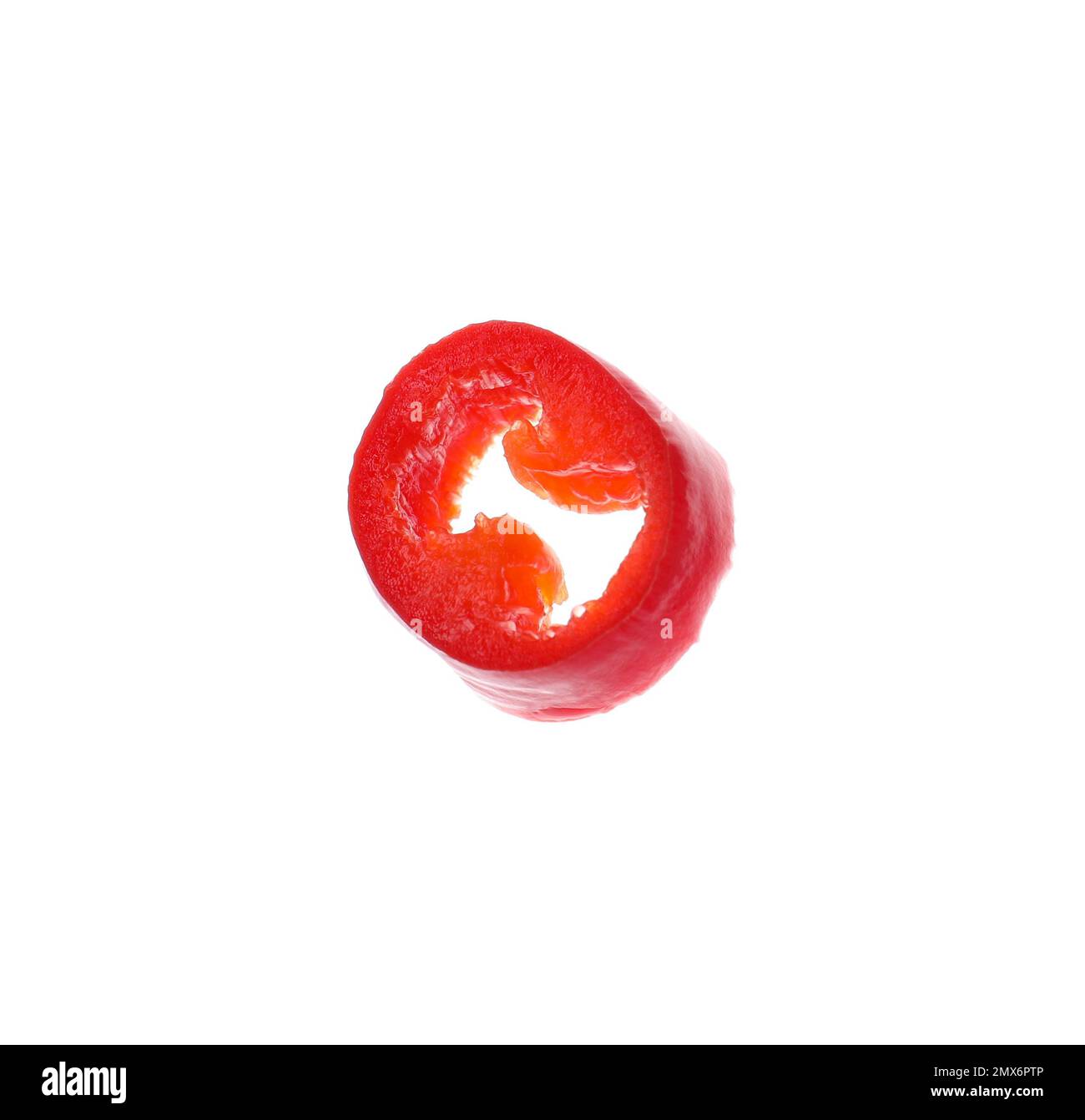 Red hot chili pepper falling hi-res stock photography and images - Alamy