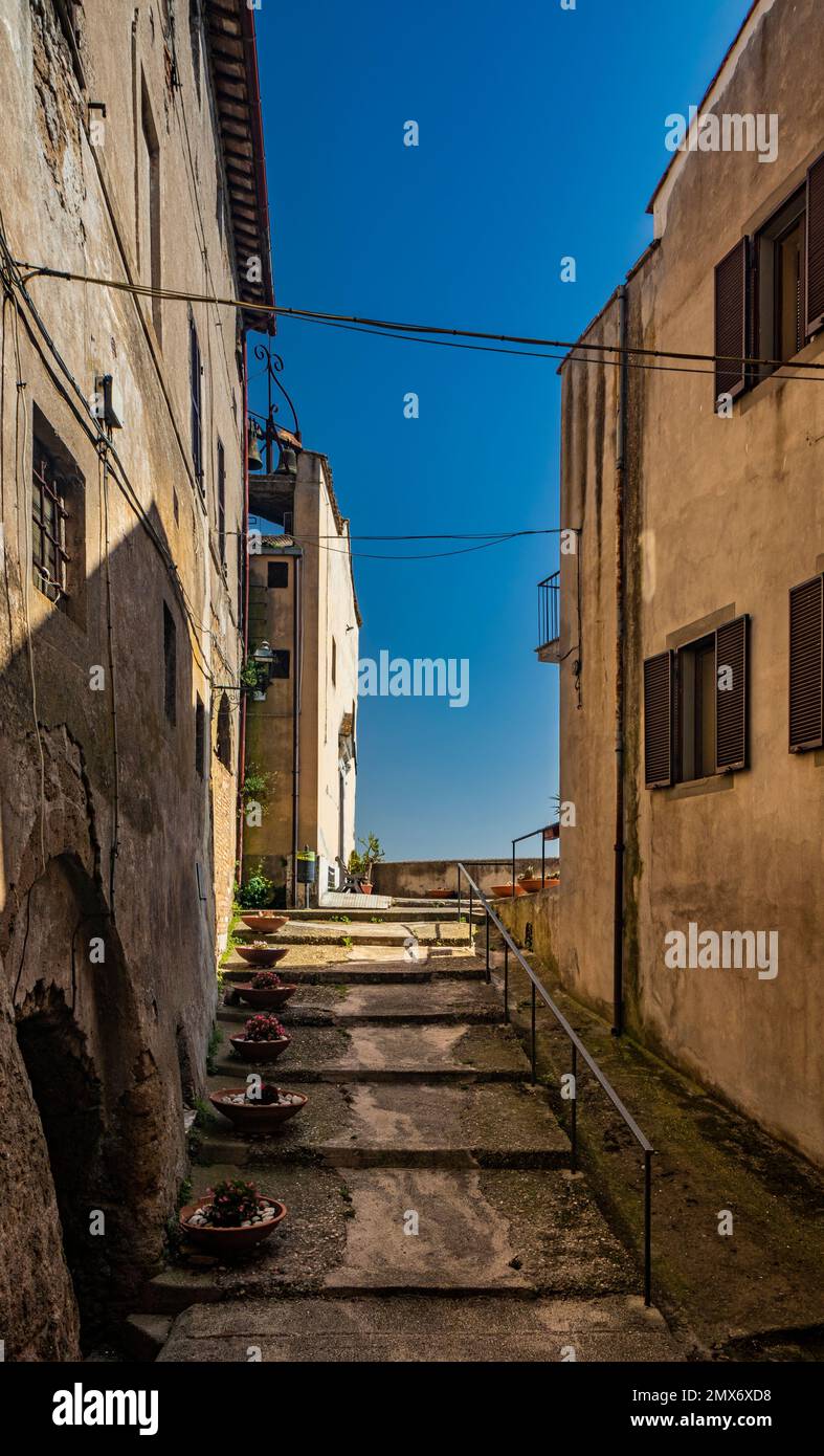 June 02, 2022 - Foglia, Magliano Sabina, Rieti, Lazio, Italy - A glimpse of  Foglia, a very small Italian village, district of the municipality of Magl  Stock Photo - Alamy