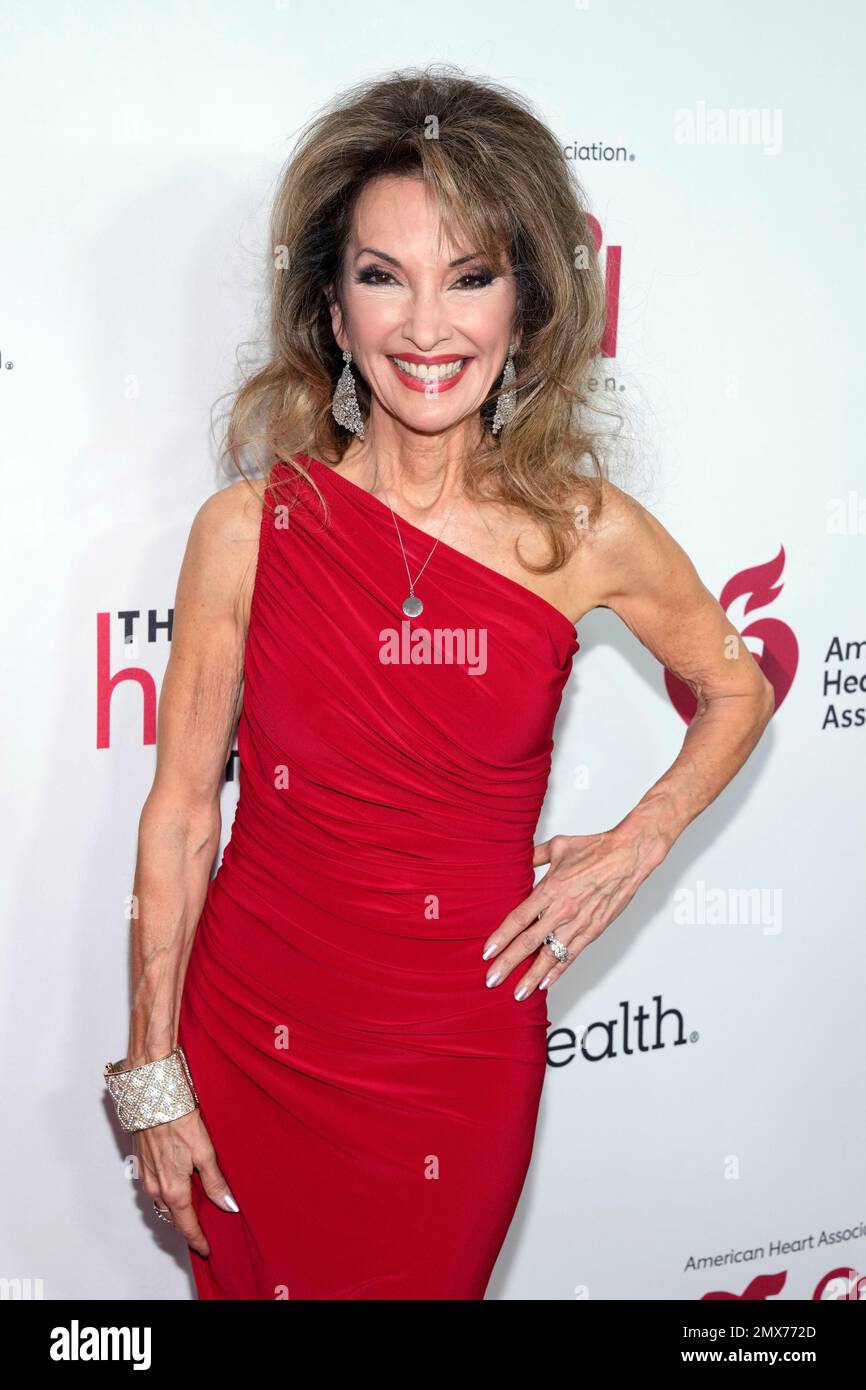 Susan Lucci Attends The American Heart Associations Go Red For Women Red Dress Collection 