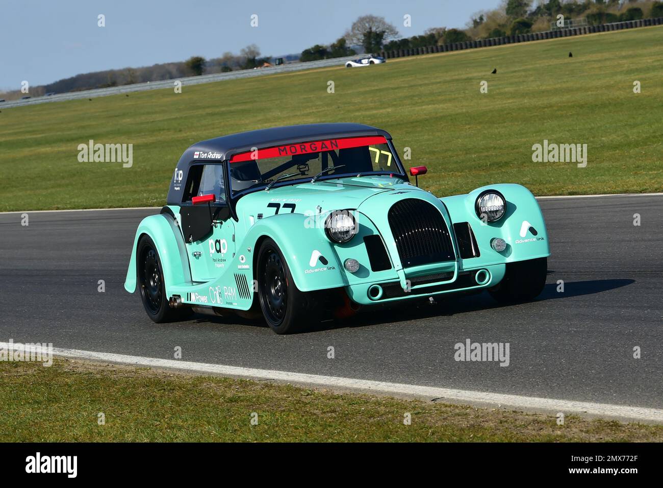 Tom Andrew, Morgan Plus 6, Morgan Challenge, two twenty minute races over the weekend after a twenty minute qualifying session, featuring road-going f Stock Photo