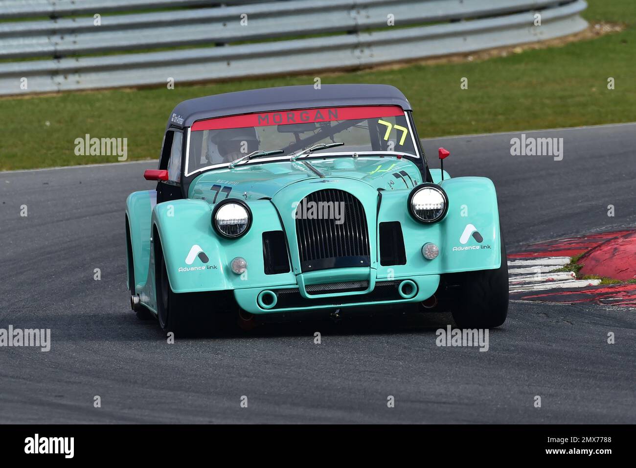 Tom Andrew, Morgan Plus 6, Morgan Challenge, two twenty minute races over the weekend after a twenty minute qualifying session, featuring road-going f Stock Photo