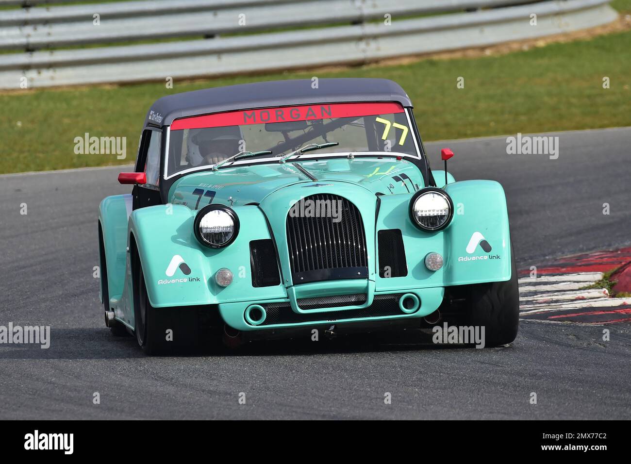 Tom Andrew, Morgan Plus 6, Morgan Challenge, two twenty minute races over the weekend after a twenty minute qualifying session, featuring road-going f Stock Photo