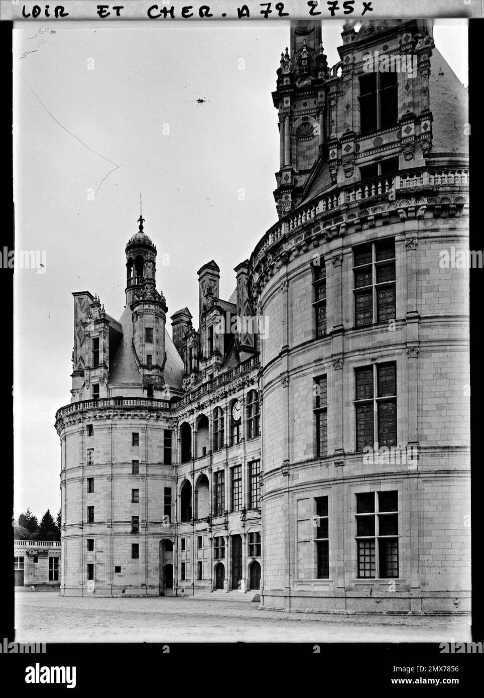 Chambord castle france Black and White Stock Photos & Images Alamy