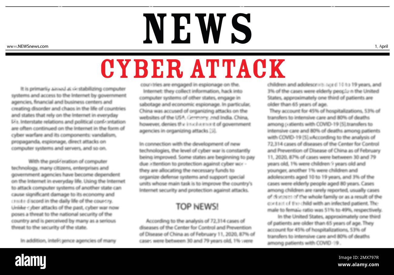 Cyber attack data breach Cut Out Stock Images & Pictures Alamy