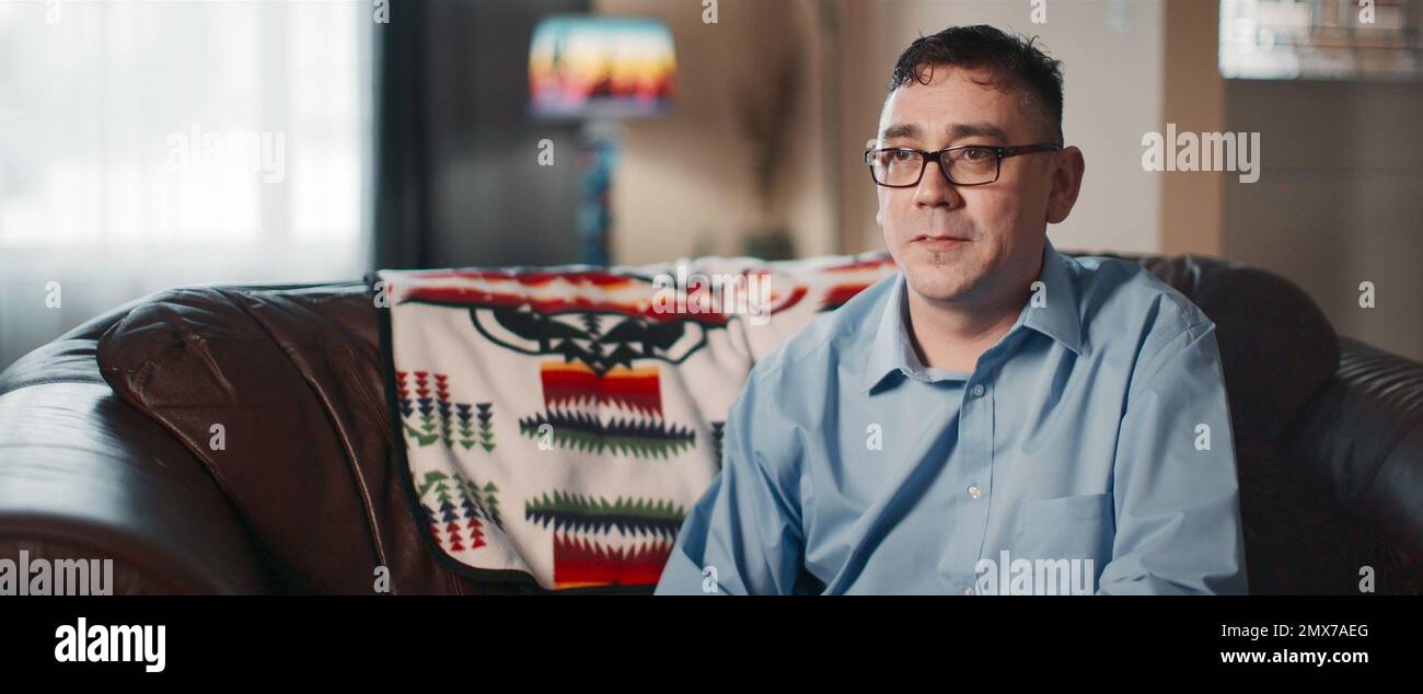 THE HATCHET WIELDING HITCHHIKER, Jeremy McGillvary Wolfe, 2023. © Netflix /Courtesy Everett