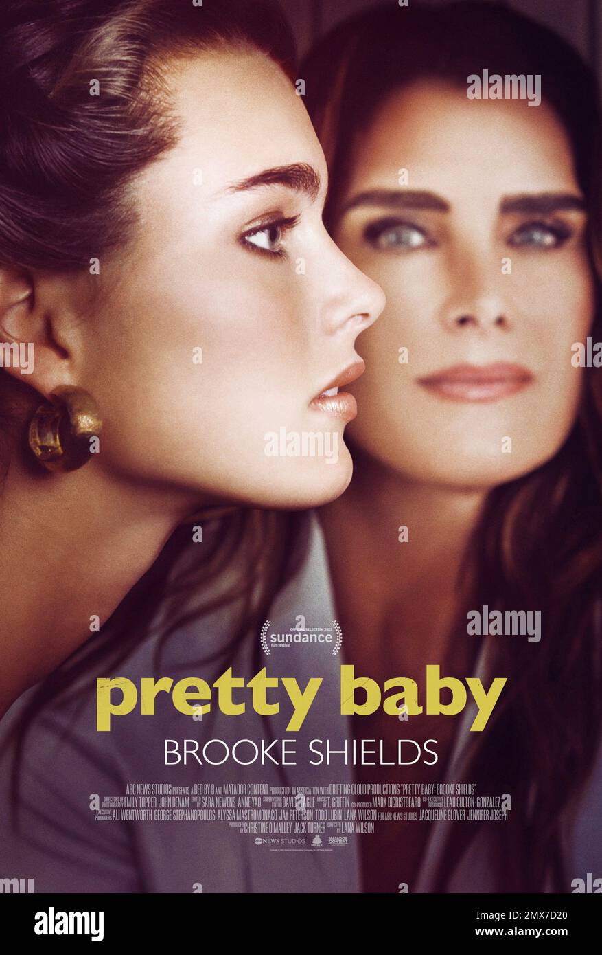 PRETTY BABY BROOKE SHIELDS, poster, Brooke Shields, 2023. © Drifting