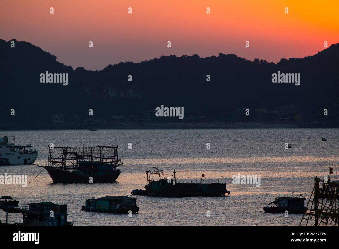 Ha Long Bay , Vietnam Stock Photo