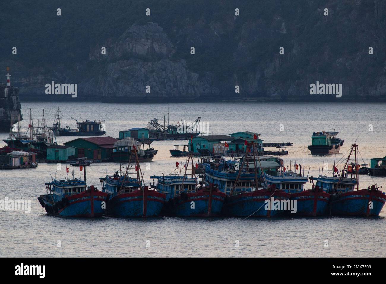 Ha Long Bay , Vietnam Stock Photo