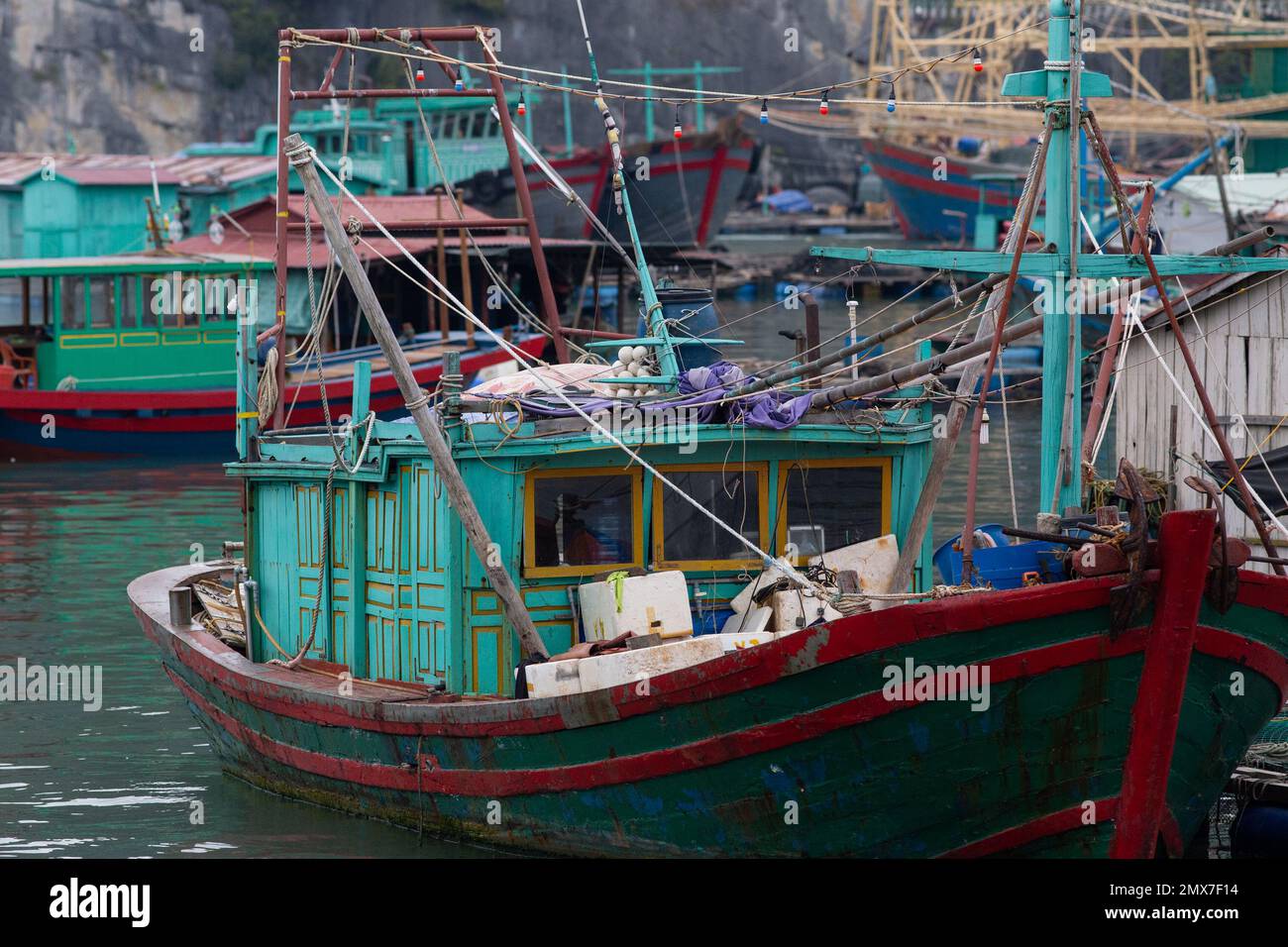 Ha Long Bay , Vietnam Stock Photo