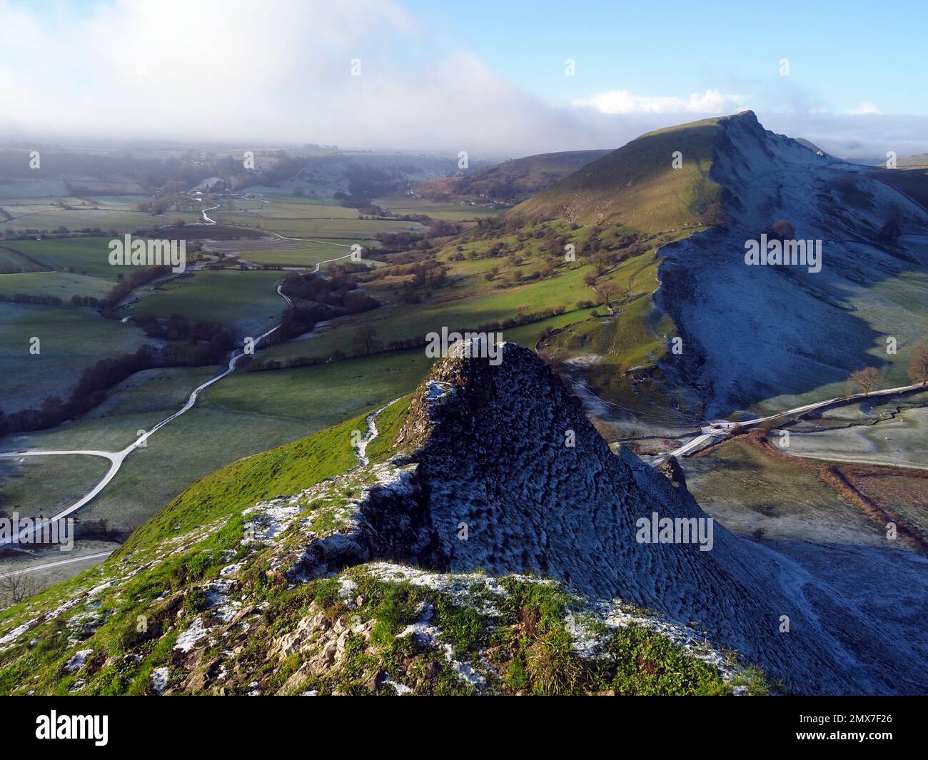 Chrome hill from Parkhouse hill, Peak District, England Stock Photo - Alamy