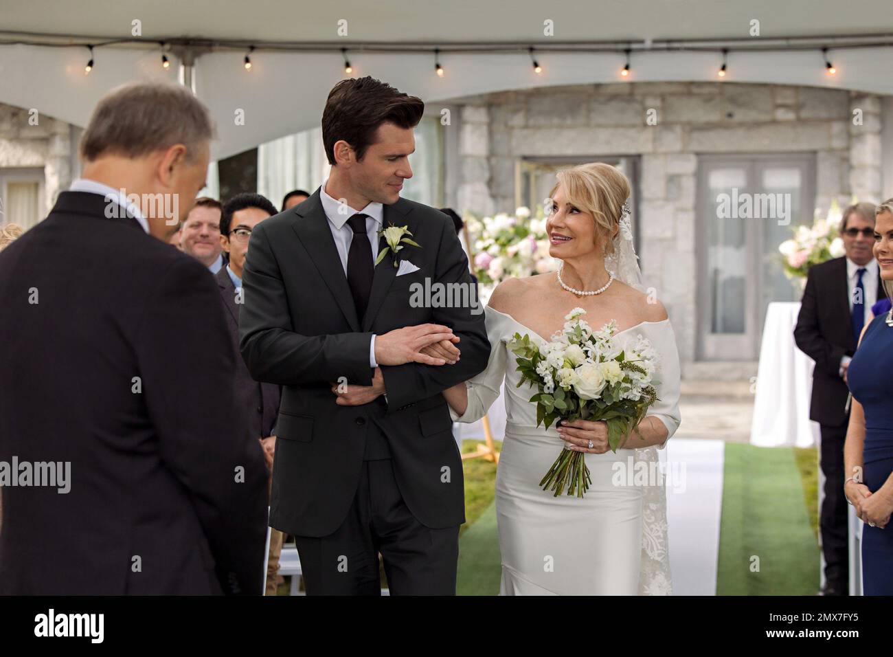 THE WEDDING VEIL EXPECTATIONS, center, from left Kevin McGarry, Karen