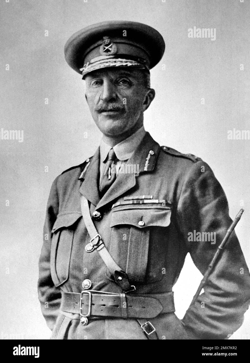Sir Henry Wilson. Portrait of the British Army staff officer, Field Marshal Sir Henry Hughes Wilson (1864-1922) by Bains News Service, c. 1915-20 Stock Photo