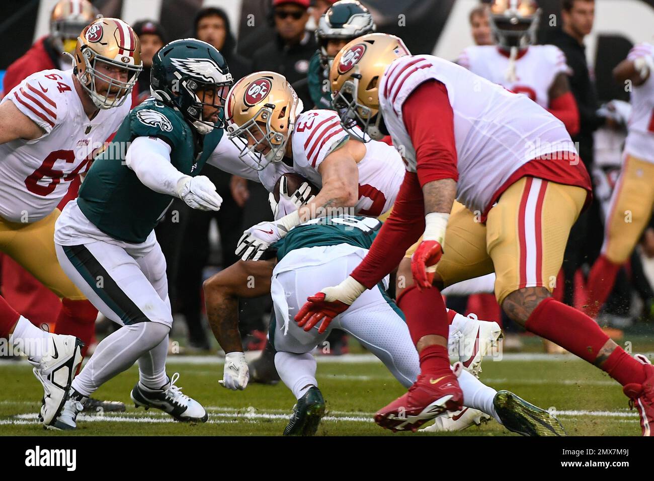 Philadelphia Eagles safety C.J. Gardner-Johnson (23) in the first half of  an NFL football game against the Detroit Lions in Detroit, Sunday, Sept.  11, 2022. (AP Photo/Duane Burleson Stock Photo - Alamy