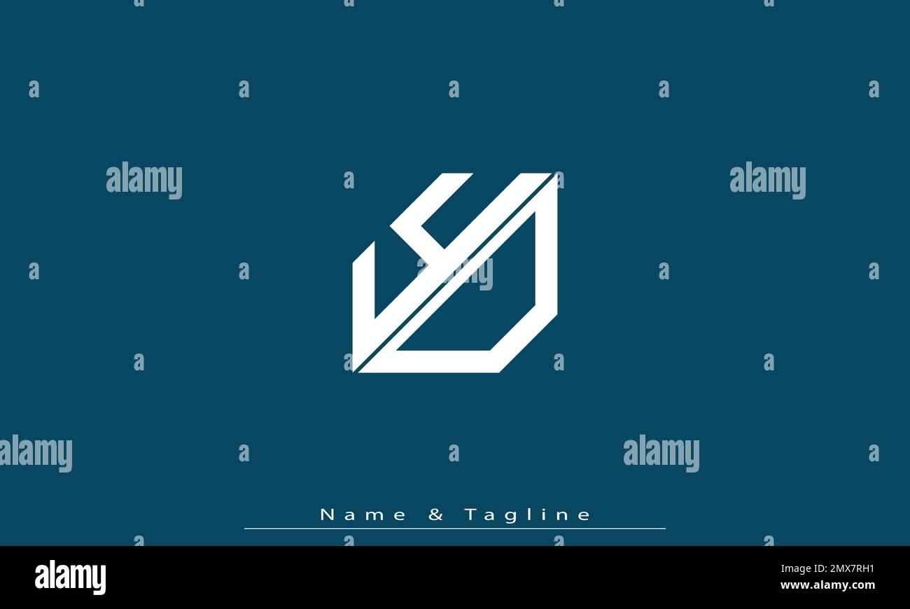 Alphabet letters Initials Monogram logo YO , OY Stock Vector