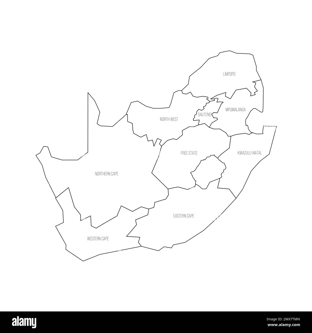 Administrative Divisions Map Of South Africa vrogue.co