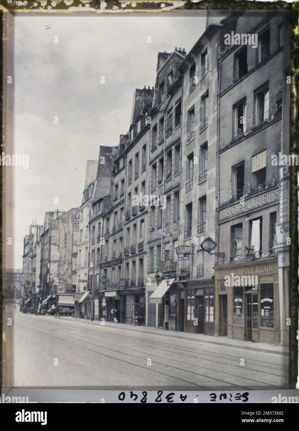 Paris (5), France rue Saint-Jacques, at the number 21 Stock Photo - Alamy
