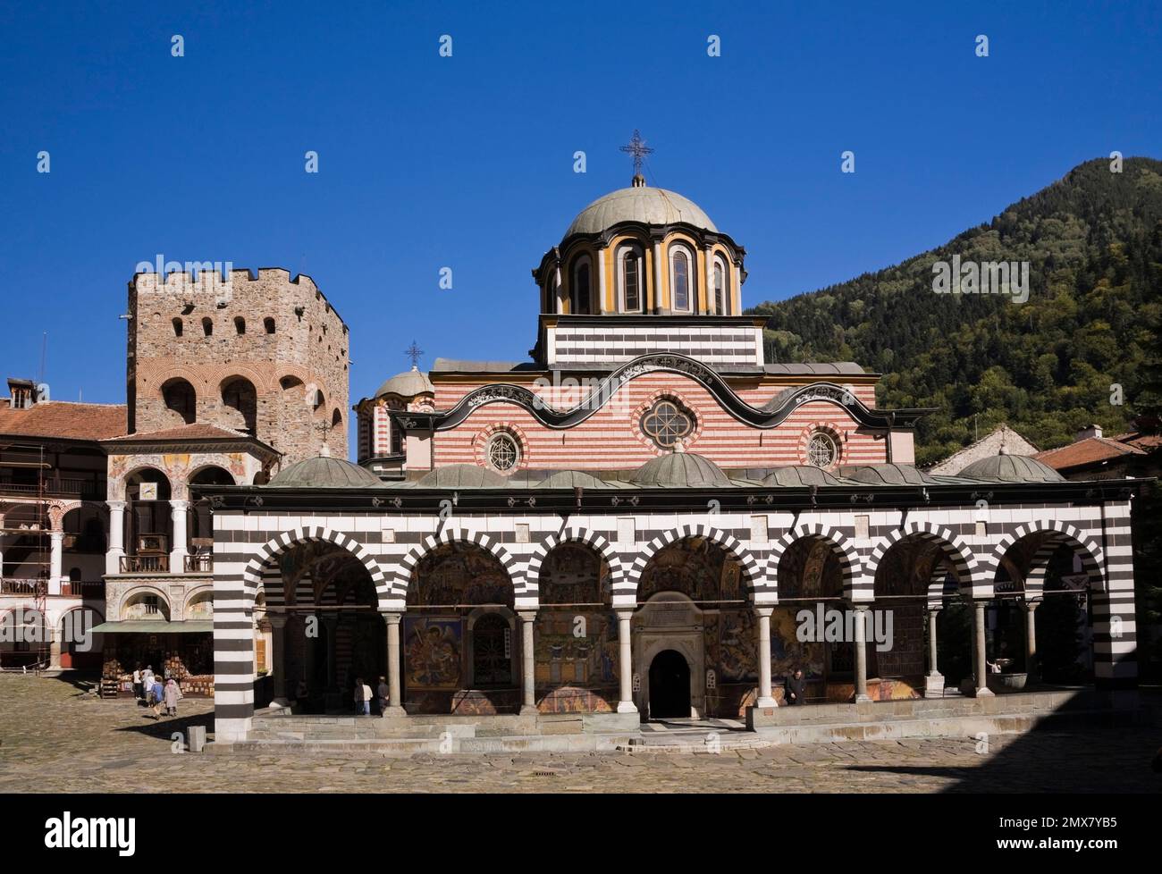 Nativity Church at the Rila Monastery, Rila, Bulgaria Stock Photo Alamy