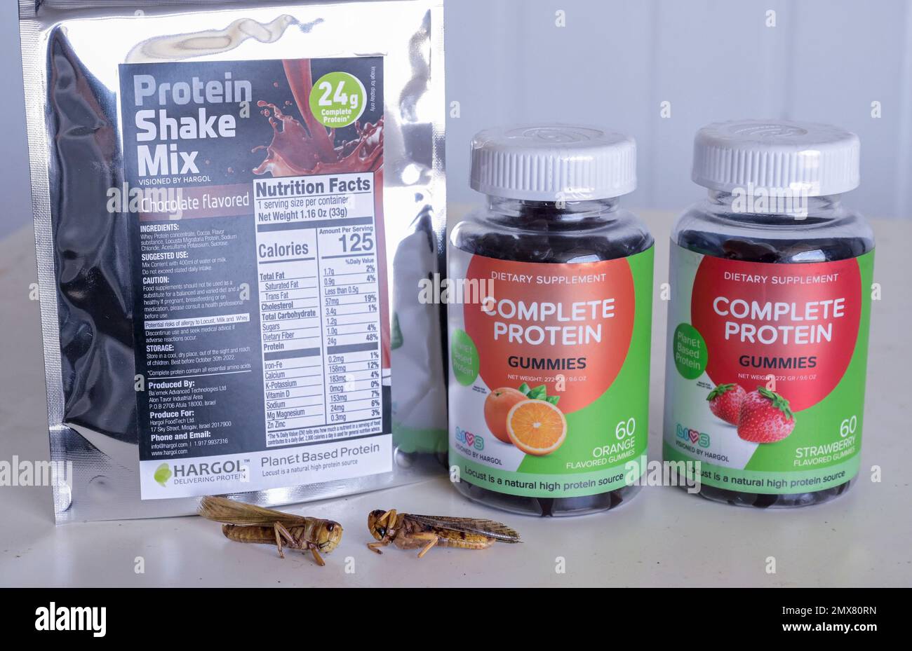 Protein Foodtech ISRAEL, Hargol FoodTech is the world's first commercial grasshopper ...