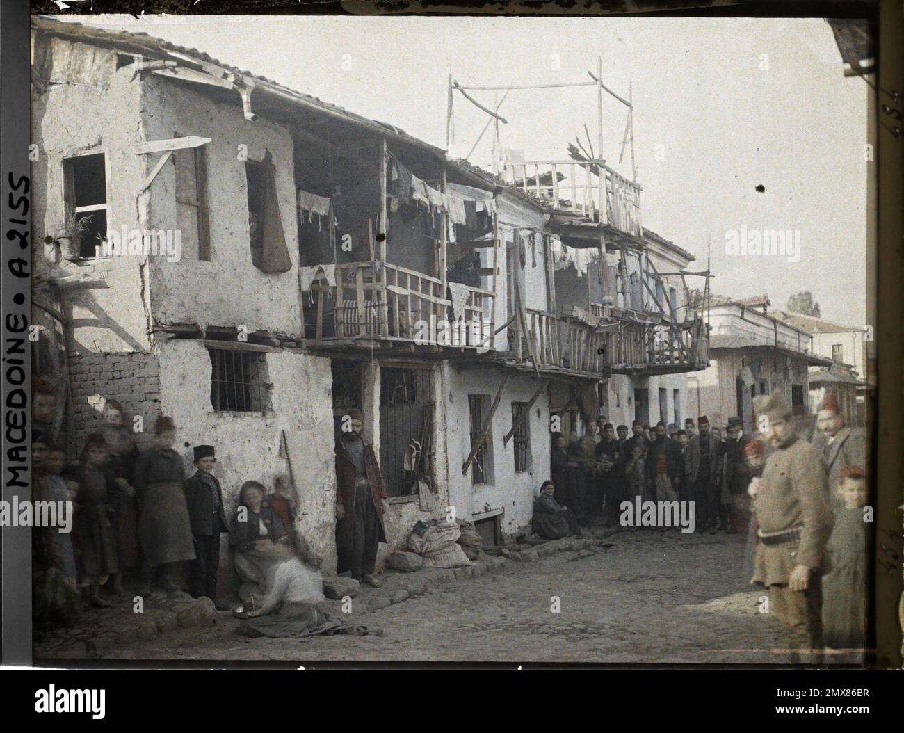 Monastir (current Bitola), Macedonia a court in the poor Jewish