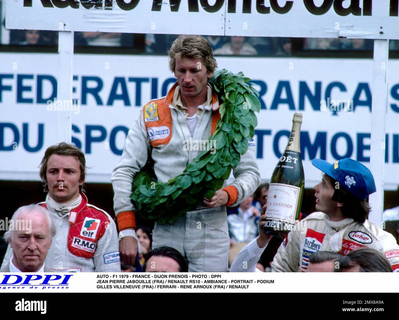 AUTO F1 1979 FRANCE DIJON PRENOIS PHOTO DPPI JEAN PIERRE 