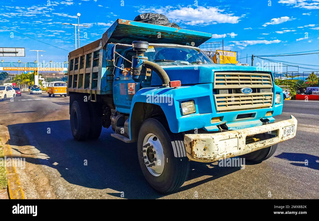 Puerto Escondido Oaxaca Mexico 27. January 2023 Various Mexican dump