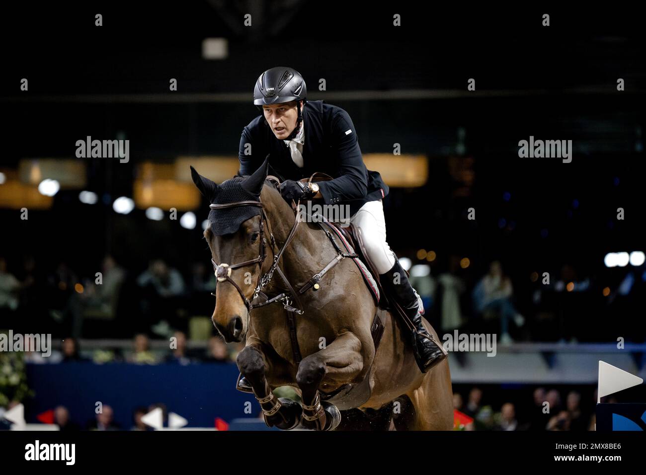 AMSTERDAM Rider Marc Houtzager (NED) on Holy Moley during the FEI