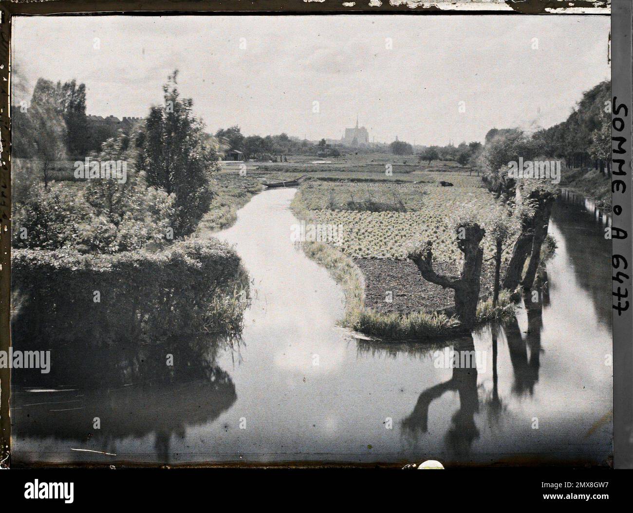 Amiens, France , 1912 - Somme - Auguste Léon - (May 6 - June 8) Stock Photo