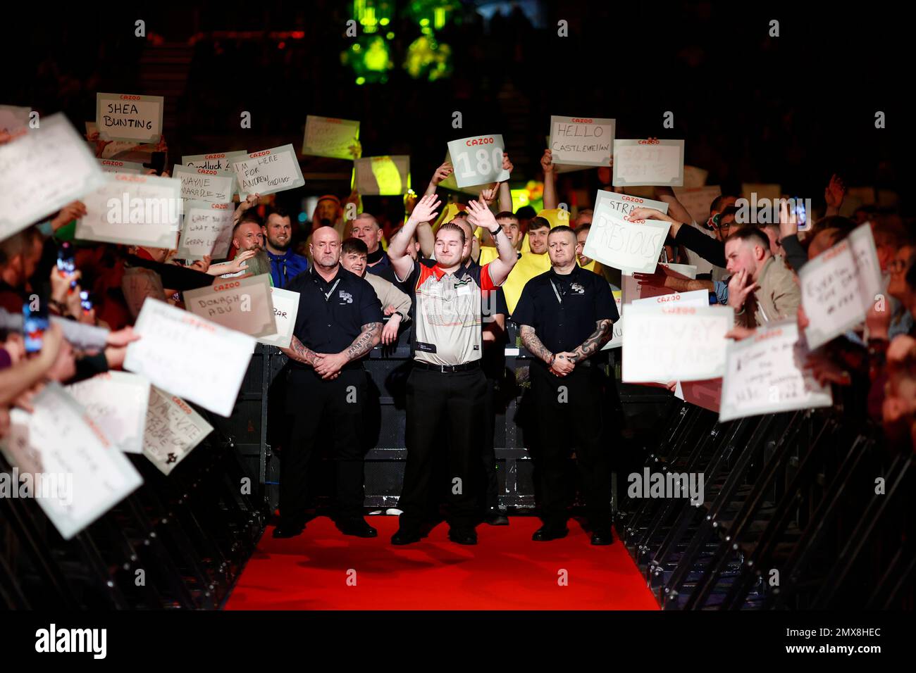 SSE Arena, Belfast, Northern Ireland. 2nd Feb, 2023. 2023 PDC Cazoo Premier League Darts Belfast