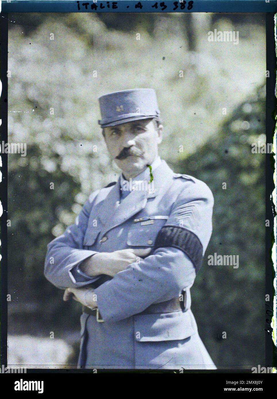 Vicence, Italy Théodore Botrel , 1918 - Italy - Fernand Cuville - (March -August) Stock Photo