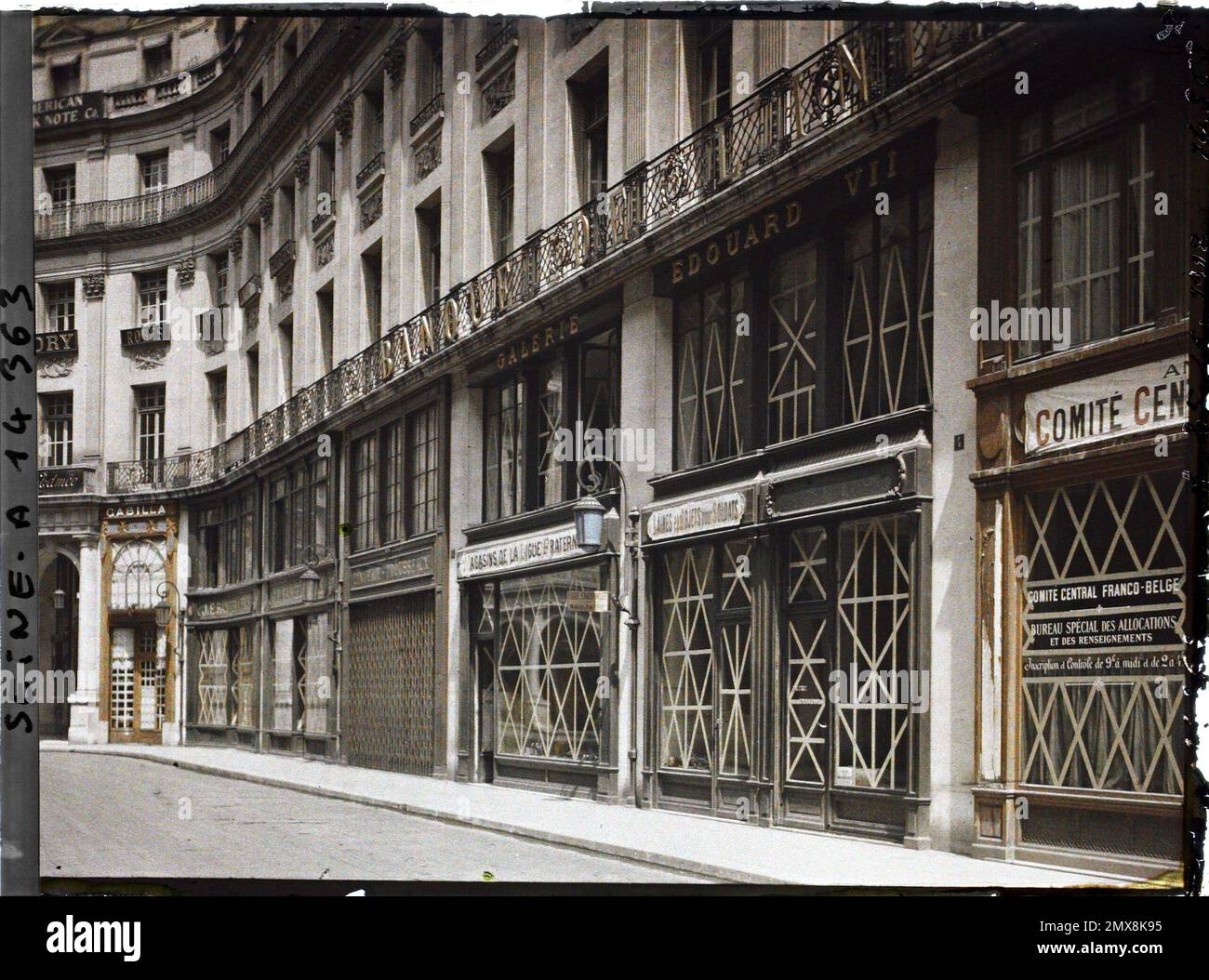 Rue edouard vii hires stock photography and images Alamy