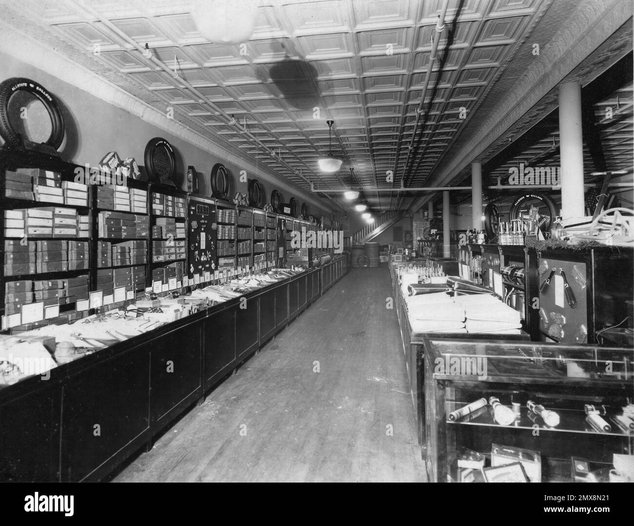Sears and Roebuck 1900s, Old Sears Store Interior Stock Photo