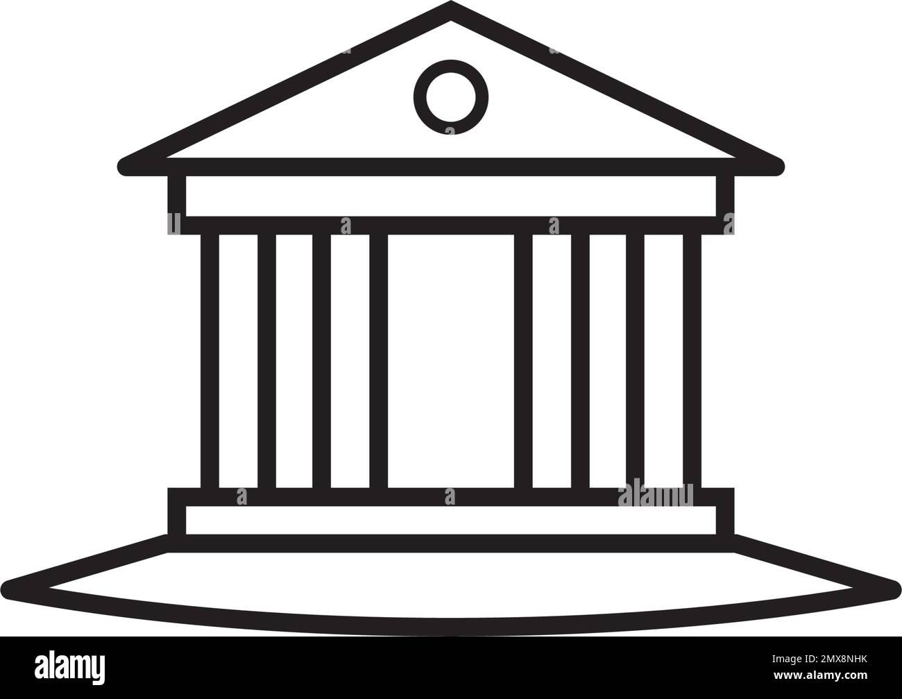 museum icon vector illustration template design Stock Vector Image ...