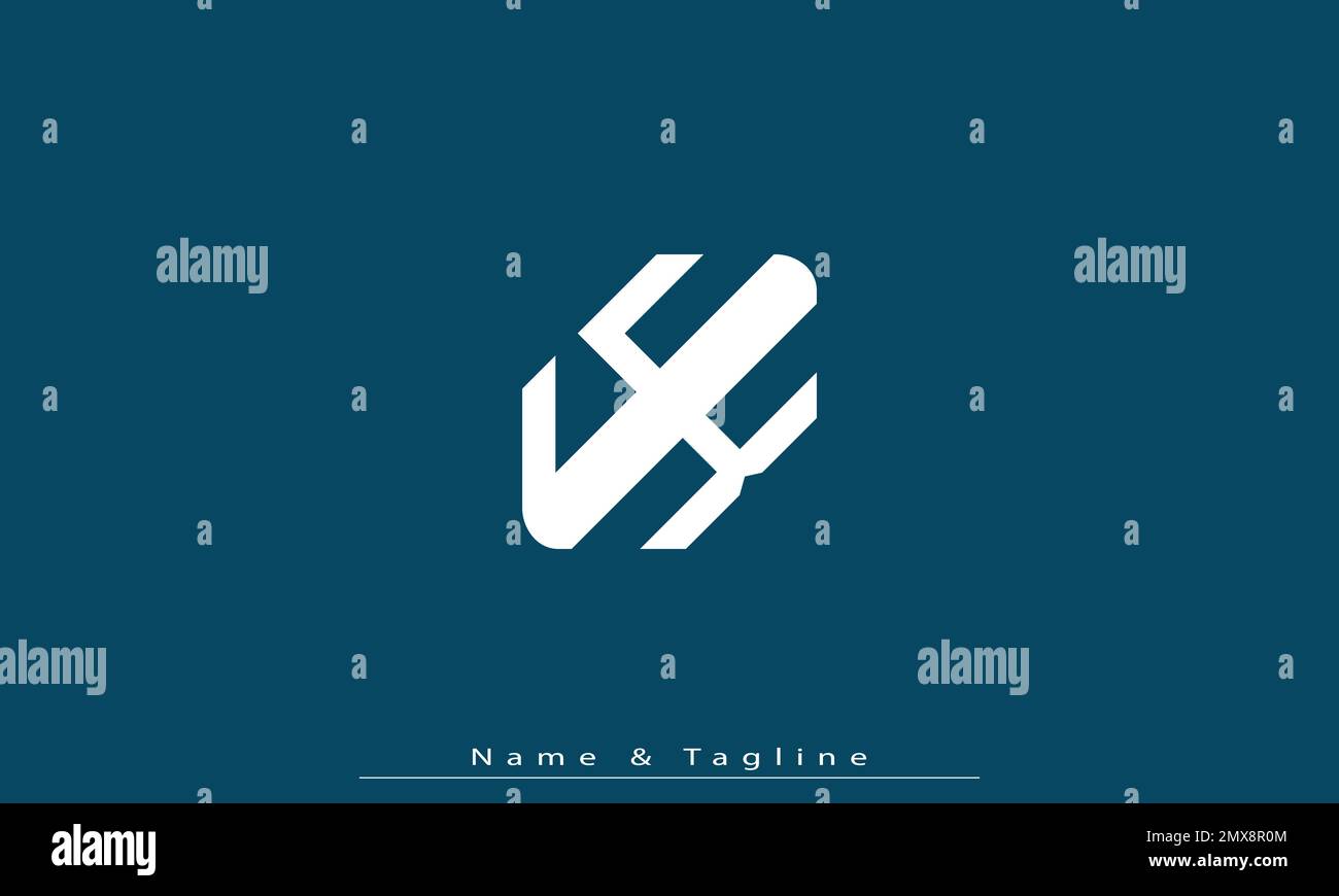 Alphabet letters Initials Monogram logo YK , KY Stock Vector