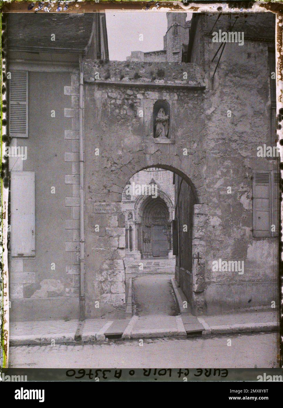 Chartres, France La Porte de l 'Official, rue du Cardinal Pie , 1922 ...