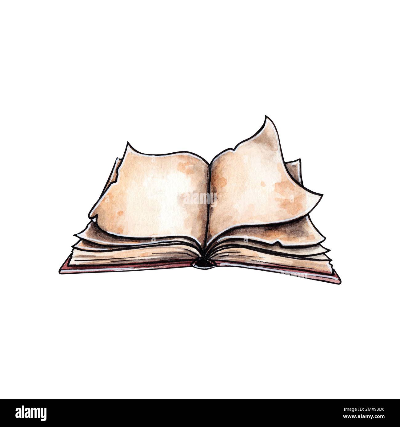 7,700+ Drawing Of Open Books Stock Illustrations, Royalty-Free