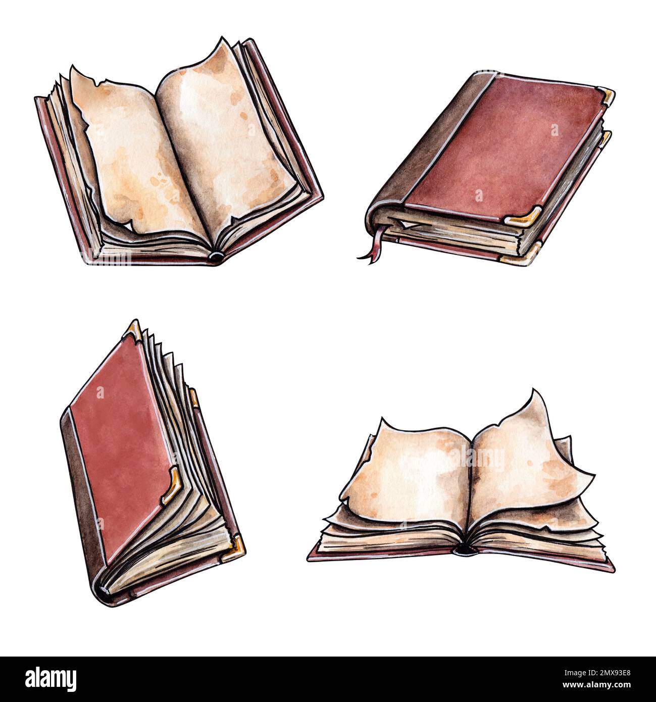 7,700+ Drawing Of Open Books Stock Illustrations, Royalty-Free
