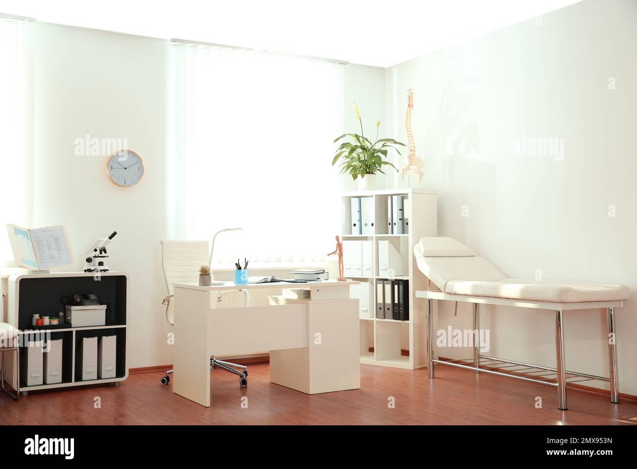 Interior of modern medical office. Doctor's workplace Stock Photo - Alamy