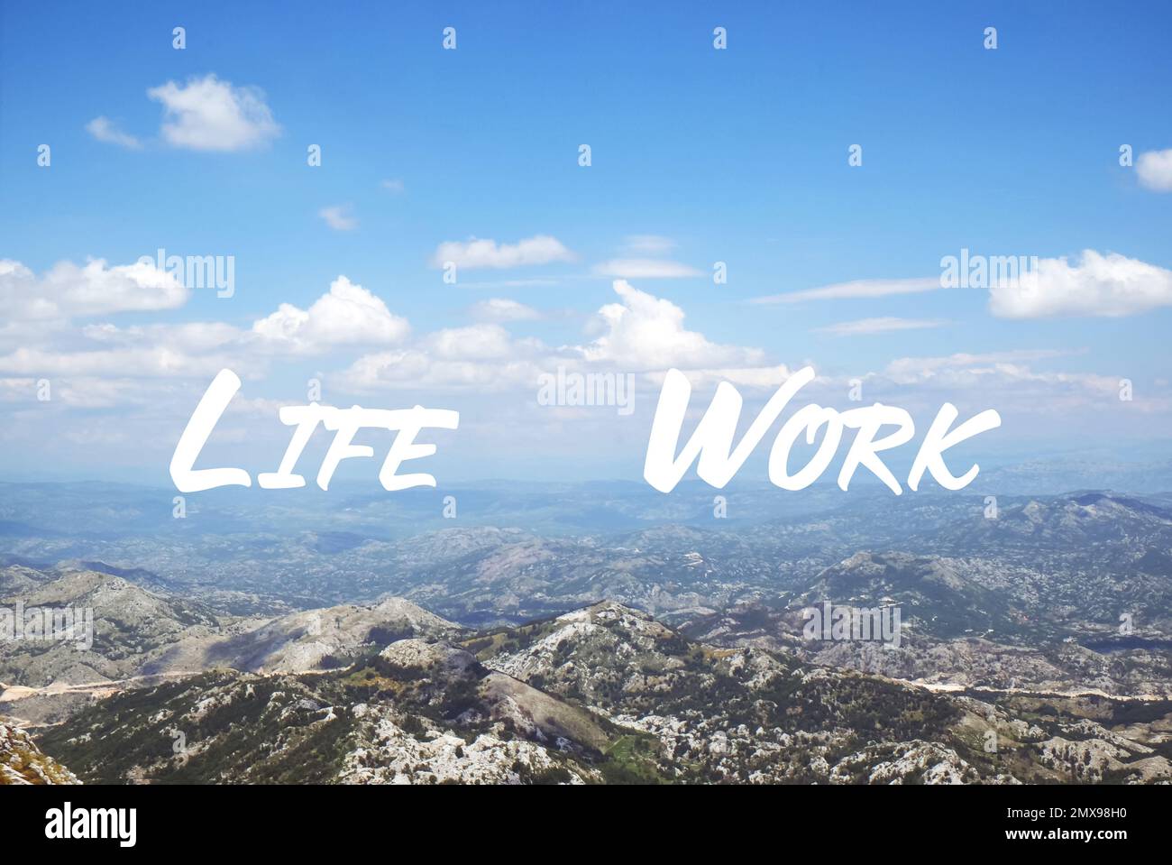 Hill with yin yang symbol hi-res stock photography and images - Alamy