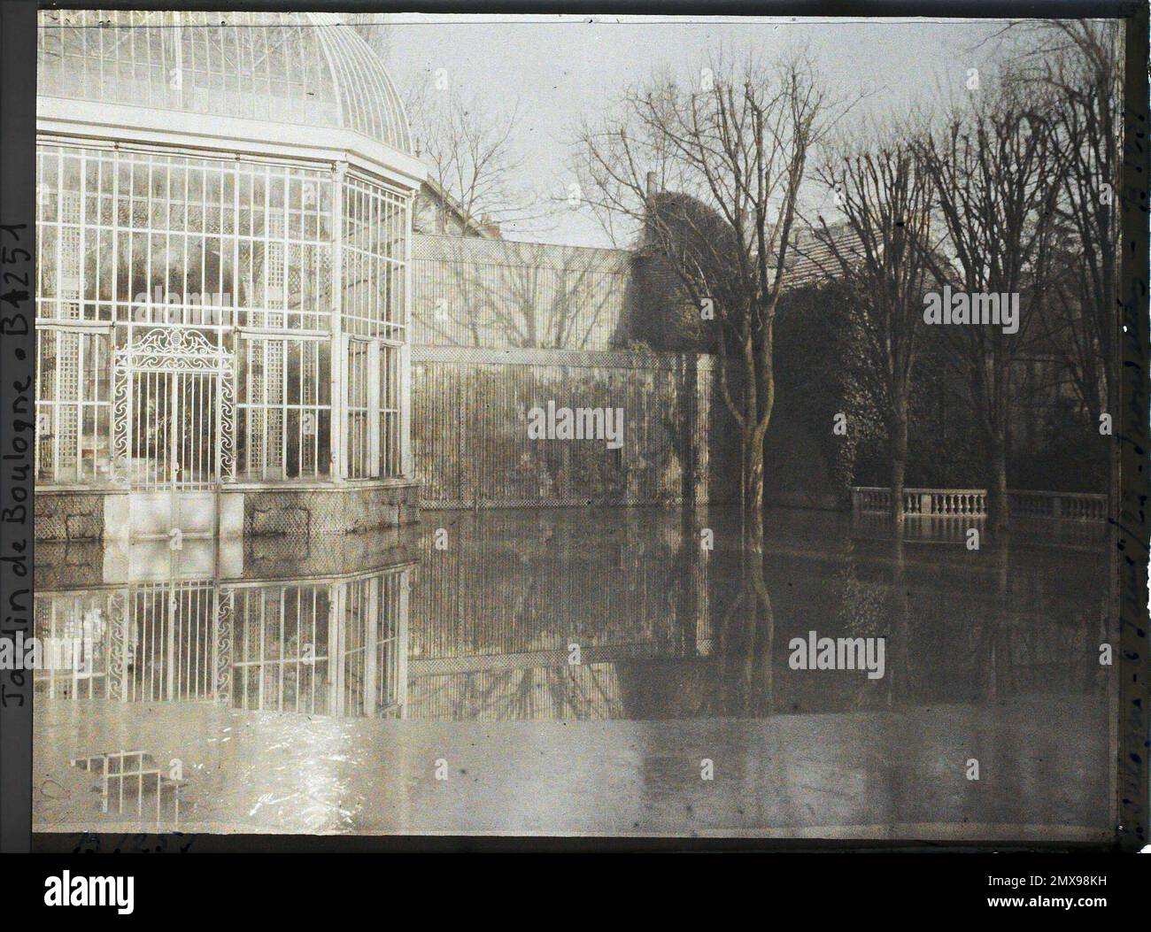 Property of Albert Kahn, Boulogne, France The French garden flooded ...