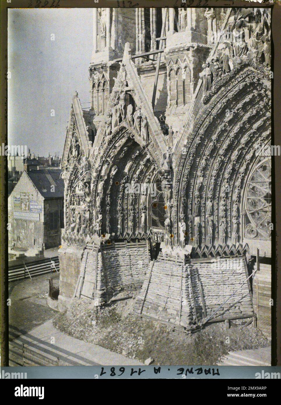 Reims , Marne , Champagne , France , 1917 - Marne - Fernand Cuville ...