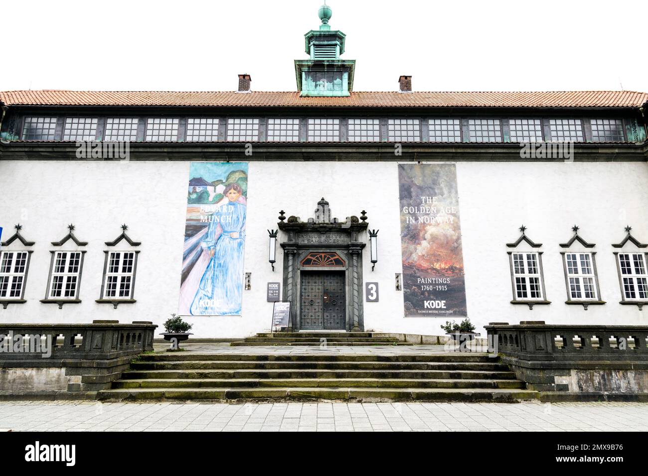 Exterior of the Kode 3 museum in Bergen, Norway Stock Photo