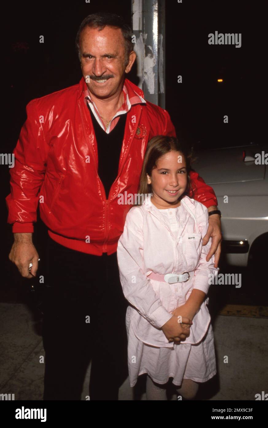 Don Adams and daughter Beige Adams Circa 1980's Credit: Ralph Dominguez ...