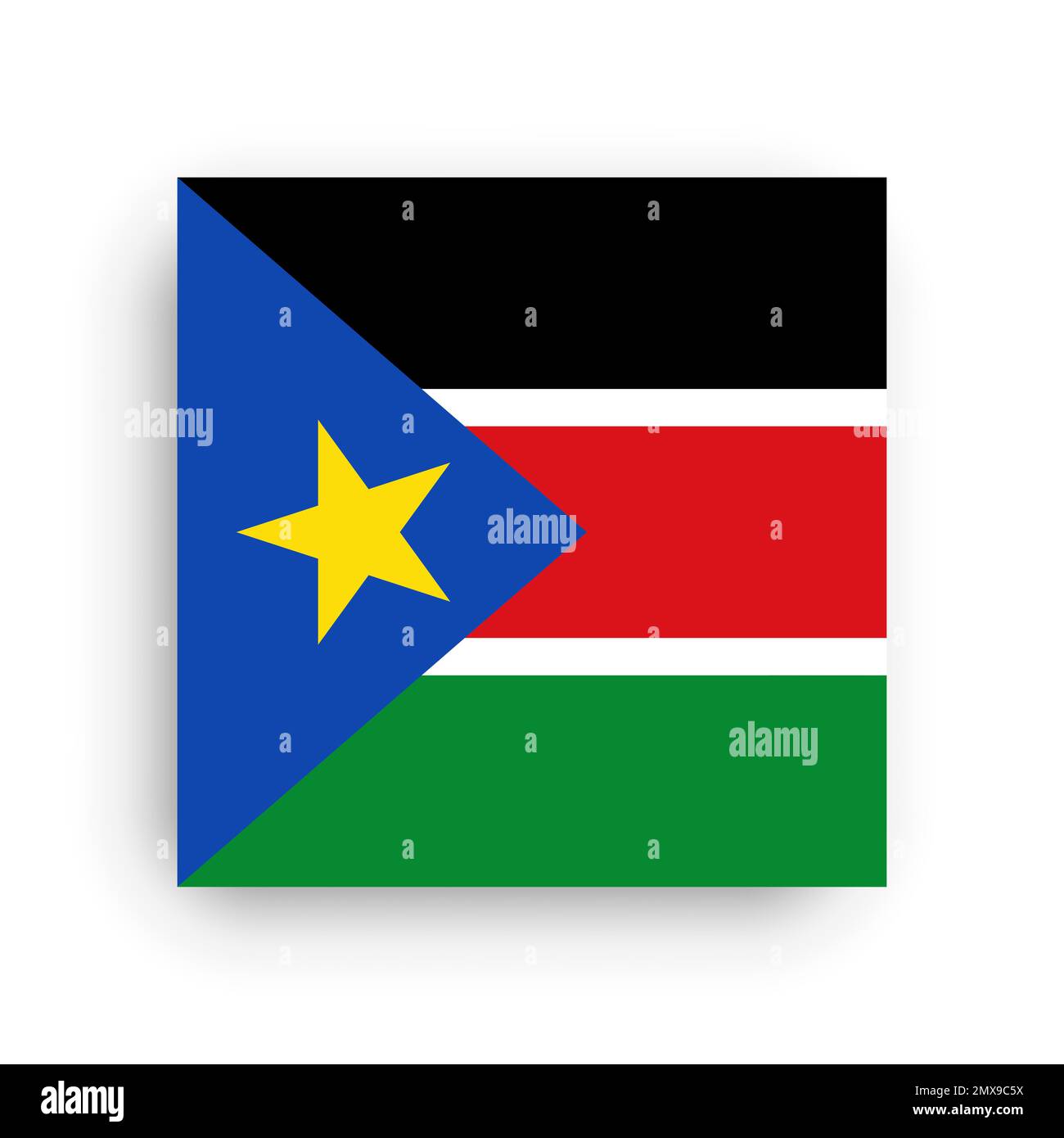 Vector south sudanese banner hi-res stock photography and images - Alamy