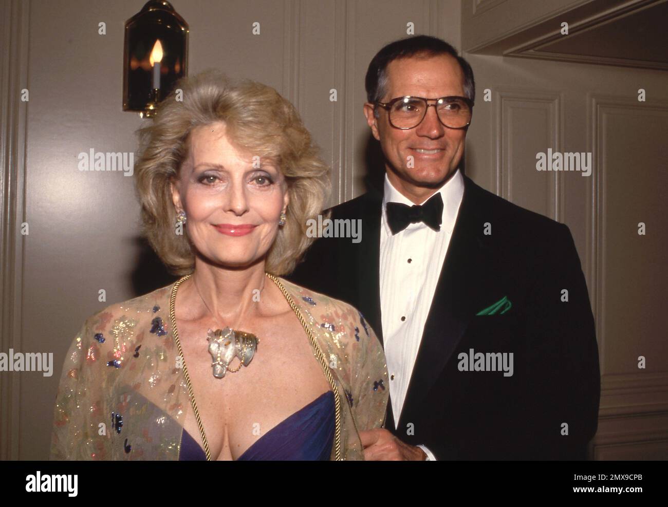 Constance Towers and John Gavin May 1990 Credit: Ralph Dominguez