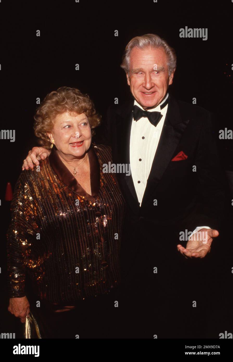 Lloyd Bridges and Dorothy Bridges January 1989 Credit Ralph Dominguez