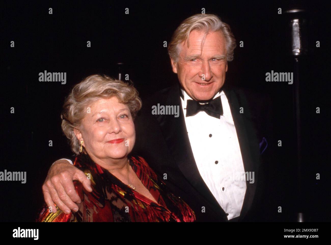 Lloyd Bridges and Dorothy Bridges January 1989 Credit Ralph Dominguez