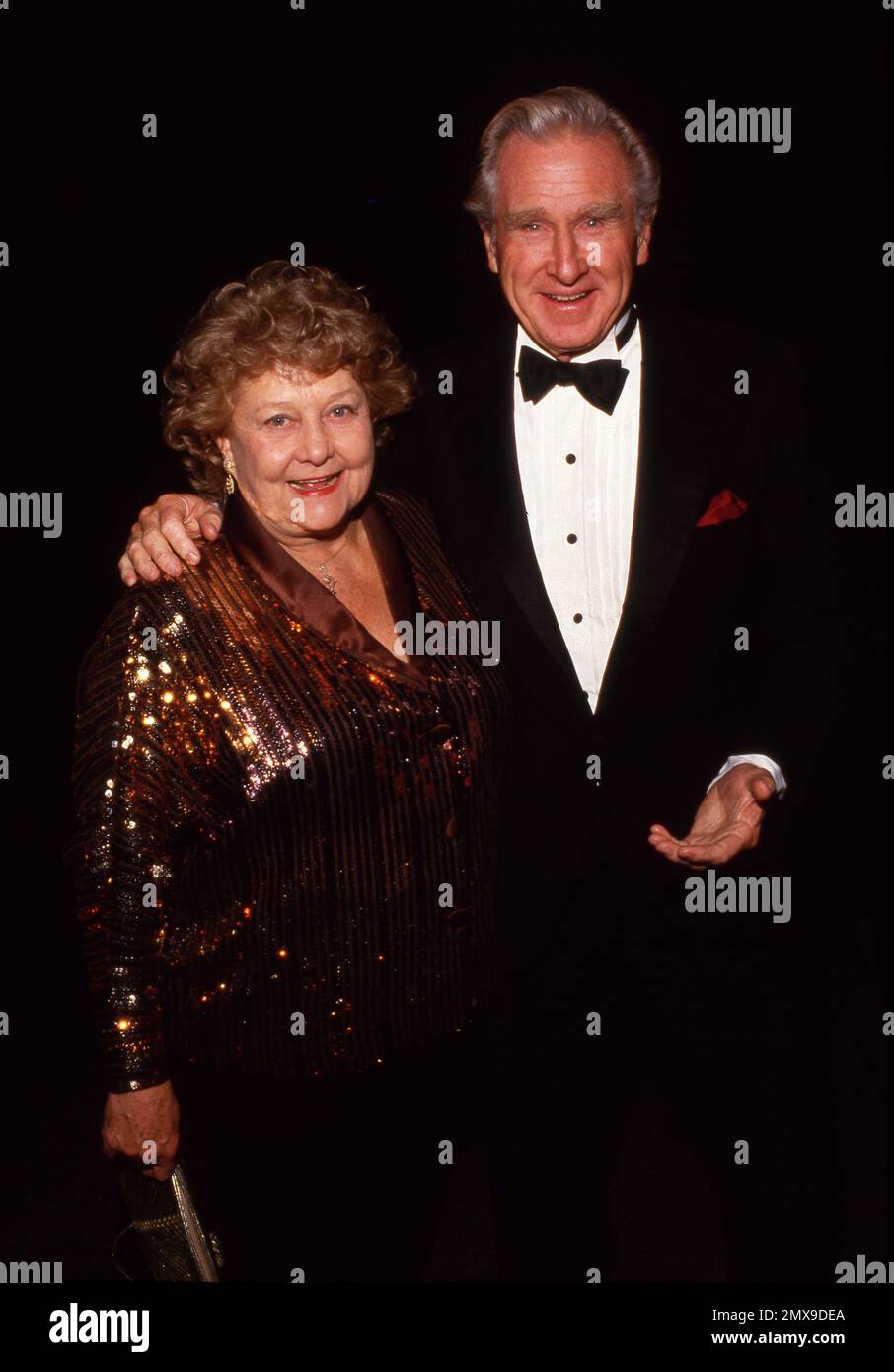 Lloyd Bridges and Dorothy Bridges January 1989 Credit Ralph Dominguez