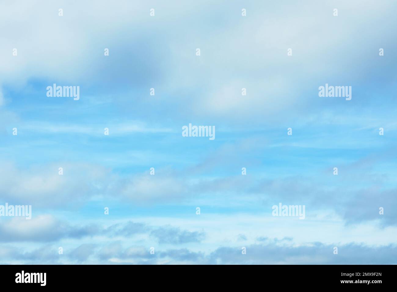 Beautiful blue sky with white clouds on sunny day Stock Photo - Alamy
